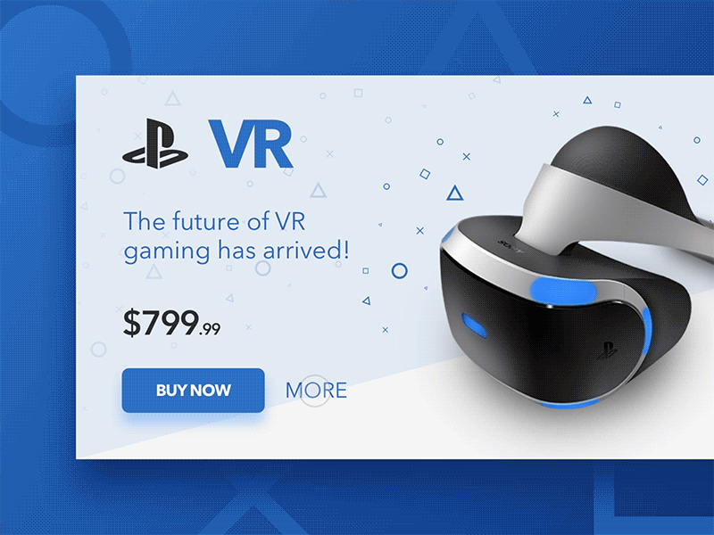 Playstation VR Product Card