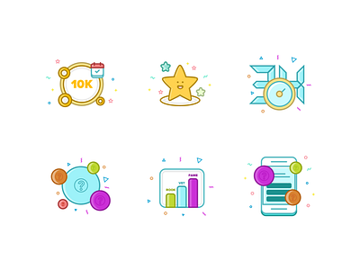 Reward And Trivia Icons