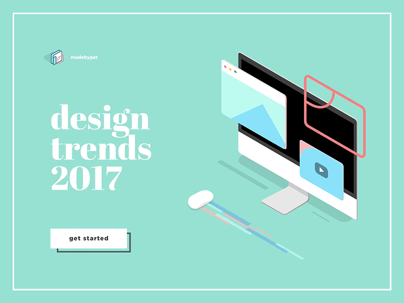 Design Trends 2017 browser flat float imac isometric mac motion principle sketch trend trends video