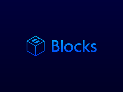 Blocks logo development by Tom Lloyd on Dribbble