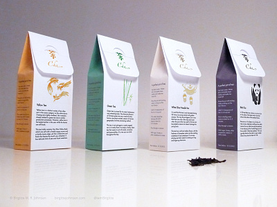Packaging: Cha tea illustration packagedesign packaging packaging design packaging mockup tea