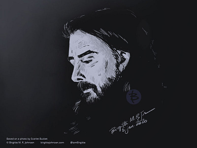 Dave Grohl portrait