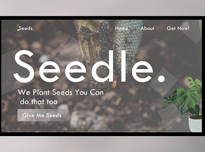 Seedle. 30daysof 30daysofwebdesign design landingpage ui ux webdesign
