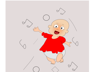 Baby Illustration 7. baby dancing illustration baby dancing image little baby dancing illustration