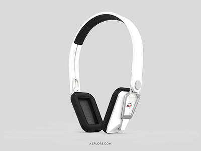 Monster Headphones headphones industrial design keyshot polygonal product design render