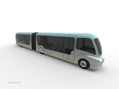 Miami Beach Bus 3d automotive bus industrial design miami modelling product design transportation design