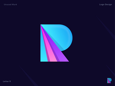 Creative R - Letter logo a b c d e f g h i j k l m n app icon app logo branding clean logo colorful logo concept geometric gradient illustration letter letter mark logo logo designer modern logo o p q r s t u v w x y z r mark simple logo trendy logo website logo