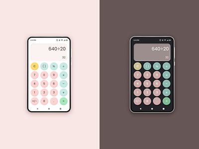 Calculator app dailyui design ui