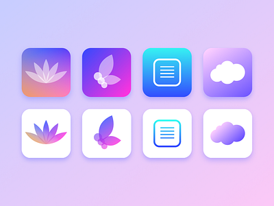 App Icons app dailyui design illustration ui