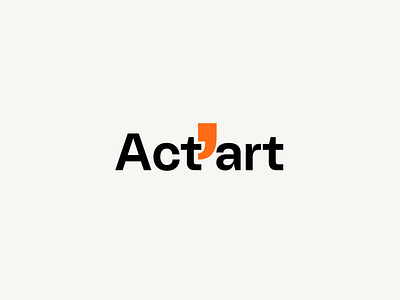 Act'art — Logo association logo logo design logotype