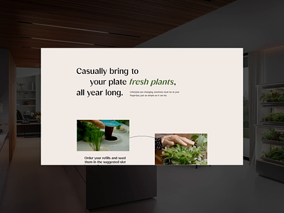 La Grangette — Website design fridge healthy interaction interface ui ux vegetables website