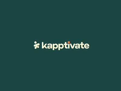 Kapptivate — Rebranding branding joyful logo playful rebranding ui