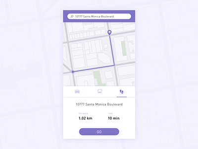 Daily UI #20 - Location Tracker