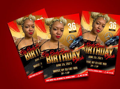 Birthday Party Flyer Design a4 adobe illustrator adobe photoshop branding business flyer creative flyer design flyer flyer design graphic design illustration logo poster poster design truck wrap ui vector wrap design