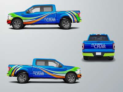 CRA Truck Wrap Design adobe illustrator adobe photoshop branding business flyer creative flyer design flyer flyer design graphic design illustration logo motion graphics ui