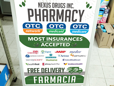 Nexus drugs inc stand banner adobe adobe illustrator adobe photoshop banner branding brochure business flyer creative flyer design flyer flyer design graphic design illustration indesign leafllet logo poster roller banner trifold