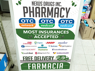 Nexus drugs inc stand banner