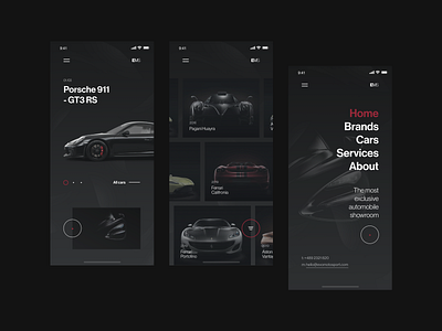 Evomotosport Mobile Design