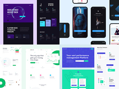 2018 app clean design real project real work simple ui ux web web design