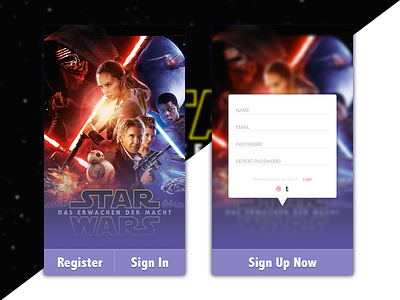 Daily UI #001 - Sign Up dailyui