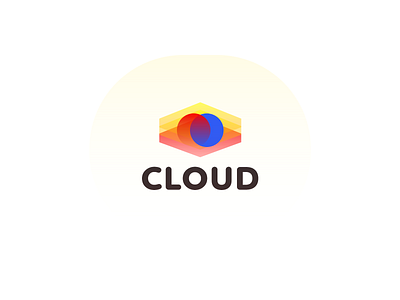 Cloud abstract app cloud clouds design logo