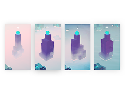 Morning Fog 3d design app design blox environment fog game design game dev ios stack tower unity