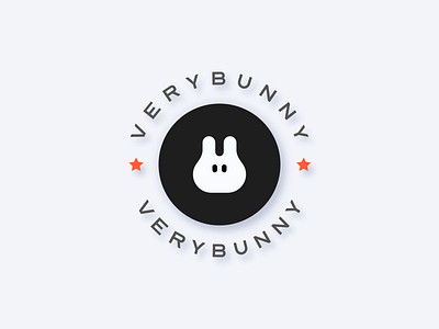 Verybunny badge bunny logo