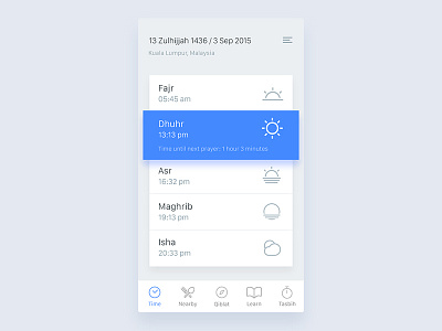 Prayer Time App