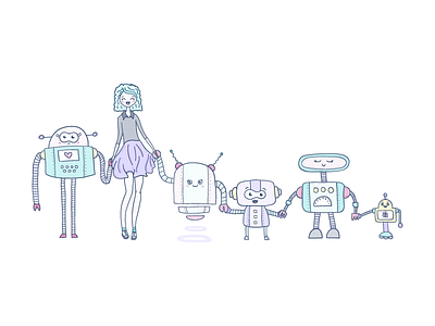 Love the robots <3