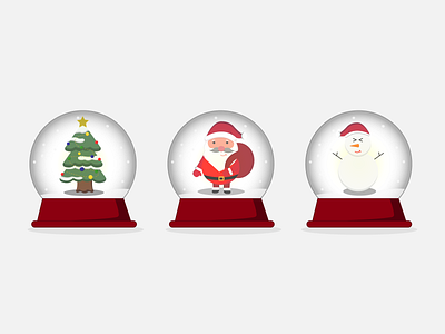 Chritsmas Gift 🎁 accessories character character design christmas gift illustration santa snowman tree xmas