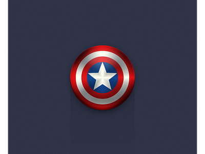 Adobe illustrator Captain America Shield