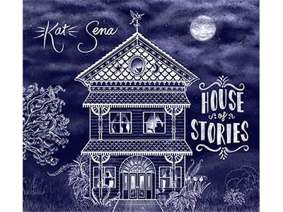 House of Stories childrens figurative house illustration music