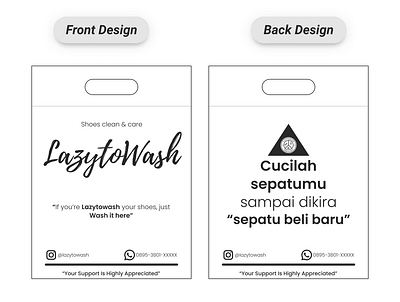 Packaging Design Lazytowash branding graphic design logo