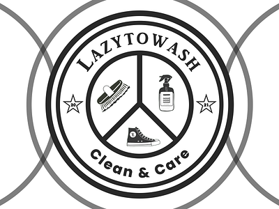 Logo Design - Lazytowash branding graphic design logo ui