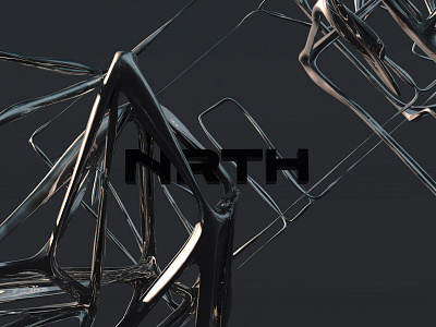 NRTH - Coming Soon 3d art abstract alien cinema 4d digital art north render space tech typography