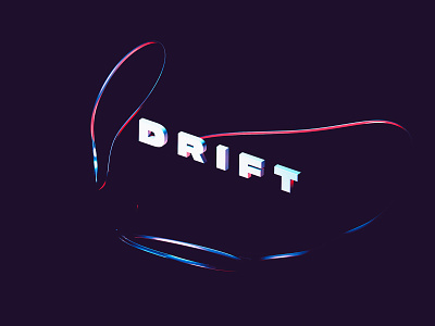 Drift - 3D Abstract Lettering