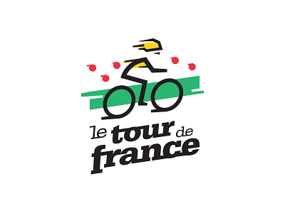 le Tour de France bicycle bike cycling cyclist france logo logotype tour