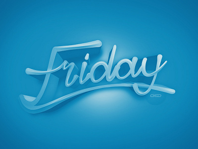 Friday custom day friday handmade lettering monday script thursday tuesday type typography wednesday