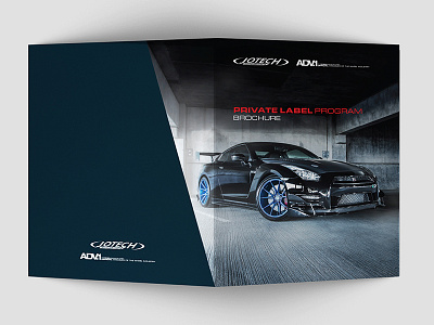 Jotech Private Label Brochure Design aftermarket automotive brochure car fold nissan print rim tyre wheel