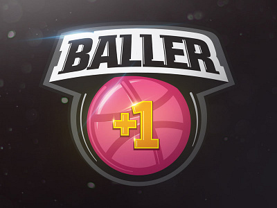 Dribbble Invite baller dribbble icon invitation invite logo sport