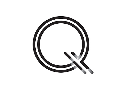 Q - 36daysoftype 36daysoftype letter line logo monogram q type