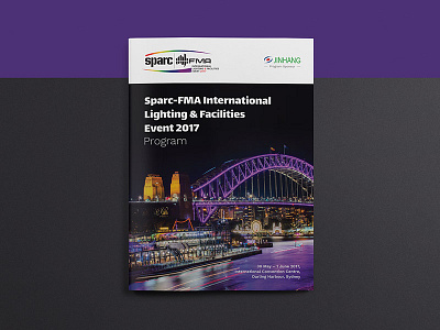 International Lighting Event Program a4 brochure event exhibition expo lighting print program