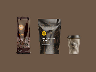 Lush Coffee Branding and Packaging branding coffee logo logotype package packaging premium traditional