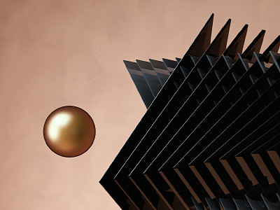 Float abstract art ball cinema4d design digital lines render sphere