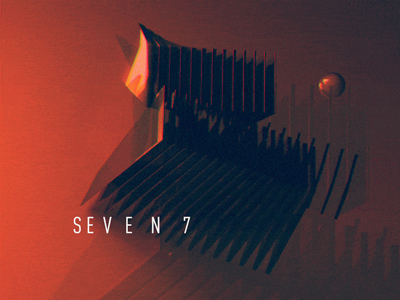 SEVEN7 abstract after effects animation cinema4d digital motion premiere type