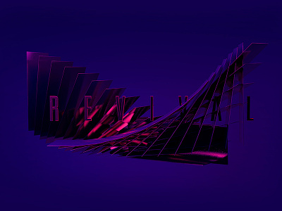 Revival 3d abstract cinema cinema4d digital art edge material render sharp spike