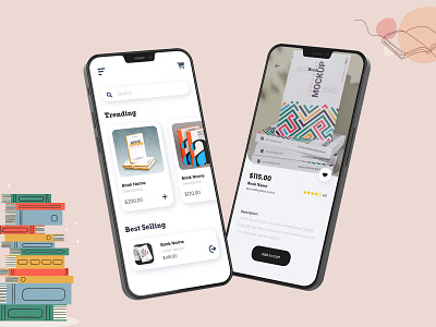 BookApp - Book Store UI Design