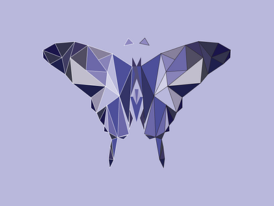 Polygon Butterfly graphic design illustration polygon shapes