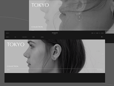 Nomand jewelry #4 clean desktop interaction jewelry minimal store video