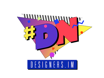 #DN logo 90s chat irc logo post ironic social